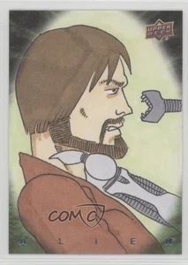 2017 Upper Deck Alien Movie 1/1 Mark Dail Auto Sketch - Picture 1 of 3