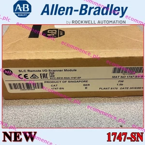 New Sealed New PLC-AB 1747-SN SER B SLC 500 Remote I/O Scanning Module AB - Picture 1 of 5