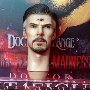 Hot Toys MMS645 Doctor Strange Multiverse 1/6 Figure's 3rd Eye Head Sculpt Only - Picture 1 of 13