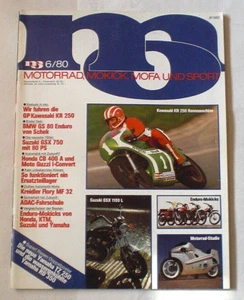 Zeitschrift MO Motorrad Magazin Nr. 6 / Juni 1980 - Bild 1 von 4