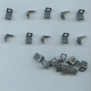 LEGO x20 Gris Azulado Oscuro Minifigura Soporte para Cuello con Perno Trasero Grueso Pared Trasera - Imagen 1 de 1