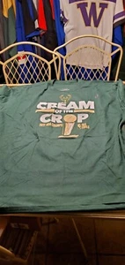 Camiseta Milwaukee Bucks 2021 Campeonato de la NBA XXL Crema de la Corte Verde - Imagen 1 de 3