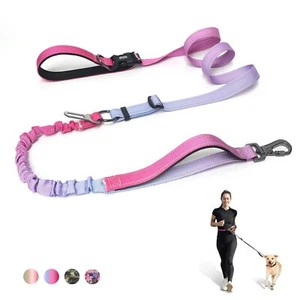 Hands Free Dog Leash Adjustable Heavy Duty Bungee Waist Leash Belt for Medium... - Picture 1 of 8
