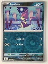 Purrloin Reverse Holo Pokemon TCG Card 114/182