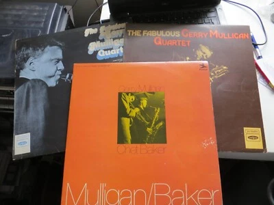 FABULOUS Gerry Mulligan Quartet - 3 X LPS ALL SHOWN - Image 1 of 4