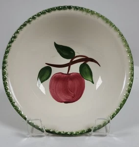 Blue Ridge Southern Potteries ~ Quaker Apple ~ 5 3/8" Fruit Dessert Bowl - Picture 1 of 7