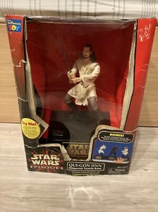 Star Wars Episode 1 Interactive Talking Bank Qui-Gon Jinn ThinkWay Vintage - Picture 1 of 11