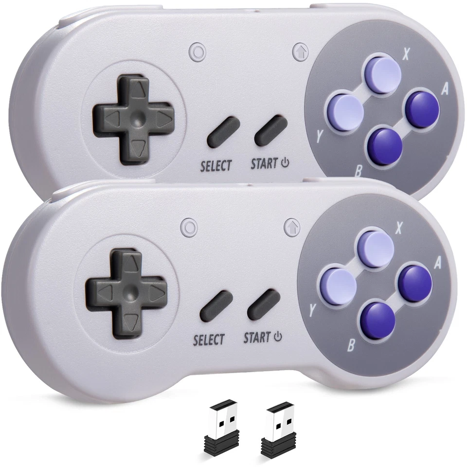 SNES Switch Online Gamepad Wireless USB Controller For Switch Windows PC Android - Image 1 of 4