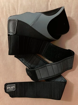 PUSH BRACES Sprunggelenk / Knöchel Orthese Fuß rechts Schuhgr 37 Schwarz - Bild 1 von 4