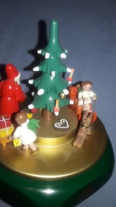 Spieldose Weihnachtsträume 6444 Richard Glässer Seiffen " SÜßER DIE GLOCKEN... " - Bild 1 von 8