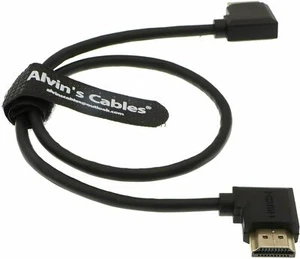 Z Cam E2 L Shape HDMI Cable for Portkeys BM5 Monitor Right Angle to Right Angle - Picture 1 of 2