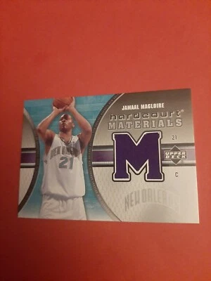 2005-06 Upper Deck Hardcourt Materials #HM-JM Jamaal Magloire  - Image 1 of 2