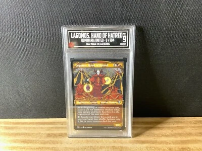 TCCG 8 MTG Lagomos, Hand of Hatred Showcase - Dominaria DMU) Graded Commander - Image 1 of 2