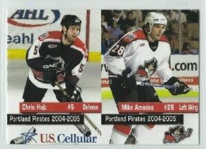 Chris Hajt/Mike Amodeo 2004-05 Portland Pirates (AHL)