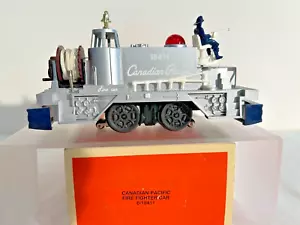 LIONEL6-18411 #1 CANADESE PACIFICO ~POMPIERE MOTORIZZATO AUTO-BLT-1990 LK/N - Foto 1 di 5