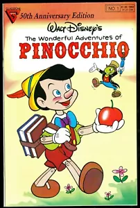 Walt Disney’s PINOCCHIO #1 - Edizione 50° Anniversario - (Gladstone, 1990) - VF - Foto 1 di 1