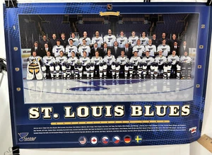 ST LOUIS BLUES 1999-2000 TEAM POSTER 17 X 24” Mancave - Picture 1 of 1