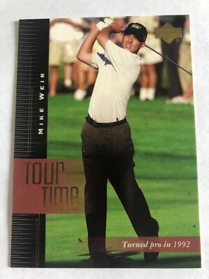 2001 Upper Deck Tour Time Mike Weir #192 Masters Augusta US Open - Image 1 of 2