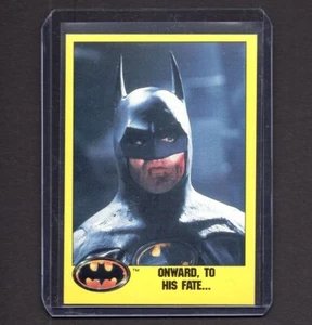 MICHAEL KEATON 1989 Topps BATMAN Series 2 Movie Trading Card #138 PSA - Picture 1 of 2