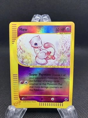 Pokemon Expedition Mew Reverse Holo Rare 19/165 - Image 1 of 4