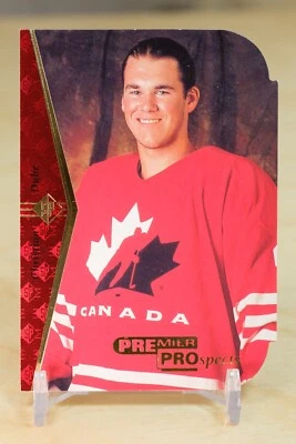 1994-95 SP Hockey Die-Cut Premier Prospects #179 Christian Dube - Canada - Image 1 of 2
