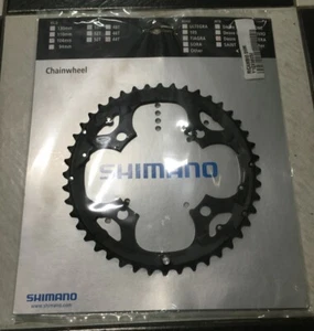 Corona ingranaggio bici mountain bike Shimano Deore FC-m530 44T 104 mm 9 - Imagen 1 de 1