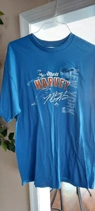 NY New York Mets Matt Harvey Tee T Shirt Mens Size XL New Unused - Picture 1 of 3
