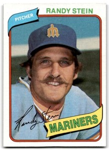 1980 Topps Randy Stein Seattle Mariners #613