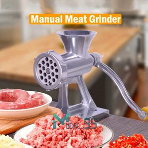 Table Manual Meat Grinder Mincer Stuffer Sausage Pasta Filler Maker Machine - Picture 1 of 16