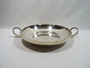 Antica Coppa Piatto ST MEDARD Metallo Argento Art Deco Silver Metallo Piatto - Picture 1 of 12