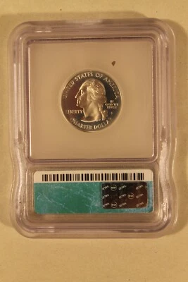 Oregon Silver Quarter 25C 2005 ICG PR70 DCAM - Image 1 of 2