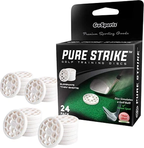 Discos de entrenamiento de golf Gosports Golf Pure Strike paquete de 24 ¡Elimina disparos finos! - Imagen 1 de 12
