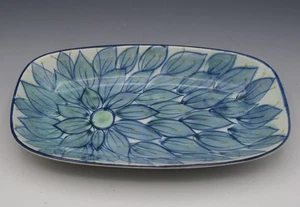 ROYAL COPENHAGEN BETH BREYEN FAIENCE  TENERA 9"  PLATTER MID CENTURY MODERN - Picture 1 of 5