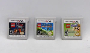 Nintendo 3DS Lego Película, Lego Chima + Lego Friends Carro Auténtico Solo Probado - Imagen 1 de 2