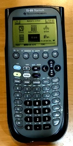 Texas Instruments TI-89 Titanium Graphing Calculator with Sliding Cover - Picture 1 of 13