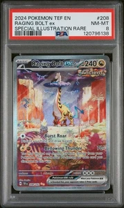 PSA 8 POKEMON TEF EN TEMPORAL FORCES #208 RAGING BOLT EX - Bild 1 von 2