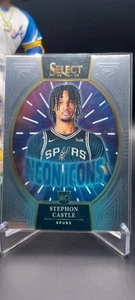 🔥Stephon Castle (RC)🔥2024-25 Panini Select Neon Icons #3 - Spurs - Picture 1 of 2