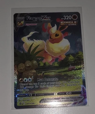 Flareon VMAX SWSH180 SWSH: Sword & Shield Promo Cards Holo - Image 1 of 2