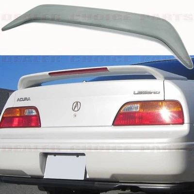 Alerón de maletero Acura Legend 1991-1995 2 puertas estilo fábrica con luz sin pintar Foto 1 de 4