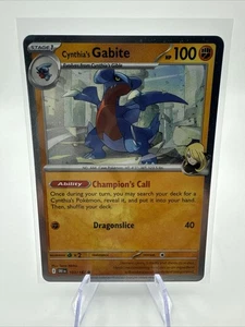 Cynthia's Gabite (Cosmos Holo) 103/182 Miscellaneous Cards & Products Holo - Picture 1 of 2