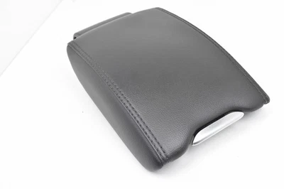 2011-2013 Volvo S60 XC60 Center Console Black Leather Lid Armrest Assembly OEM - Image 1 of 4