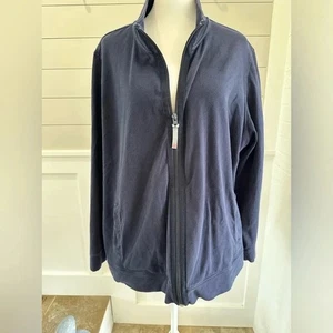 🌲 Acogedora chaqueta T by Talbots con cremallera frontal / ¡Súper suave! 3Xp ~ bellamente construido - Imagen 1 de 4