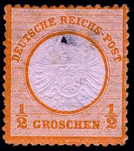LSS Germany Imperial Eagle #16 Mint Hinged Classic Design w/ Large Thin - Picture 1 of 2