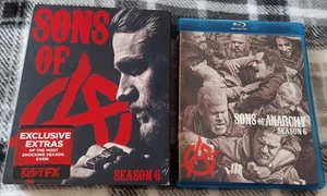 Sons of Anarchy Season 6 Blu-ray Set with Exclusive Extras - Picture 1 of 3