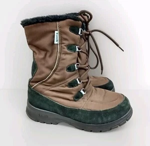 KAMIK Brooklyn Botas Para Mujer US 7 Marrón Con Cordones Impermeables Forradas de Vellón Nieve - Imagen 1 de 13