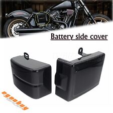 Left & Right Battery Side Fairing Cover for Harley Dyna Fat Bob FXDF 2006-2017