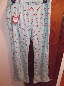 FLIRTITUDE - GIRLS - SLEEP PANTS - CANDY CANES - SIZE LARGE (AC-20-108x4) - Picture 1 of 3
