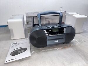 JVC RC-D327B Portable  Bluetooth DAB/FM Boombox with CD Player And Cassette