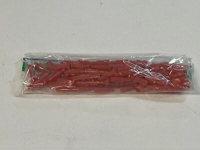 VTG 1998 Battleship Game Replacement Pieces Complete Set of Red Pegs (75) - Image 1 of 4