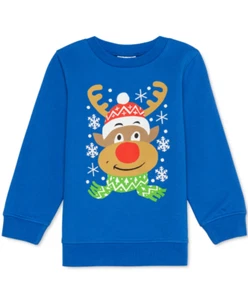 Hybrid Apparel Boys Rudolph Holiday Sweatshirt - Picture 1 of 2